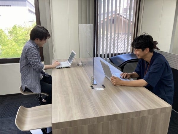 新たなイベントの企画に関する打ち合わせ。目的・ターゲット・季節など、様々なことを考慮して、企画を詰めていきます。