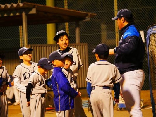 練習中、前後の子ども達の笑顔が一番の楽しみ、向上心となります！