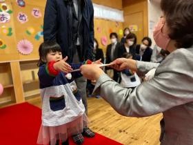 感動の卒園式
