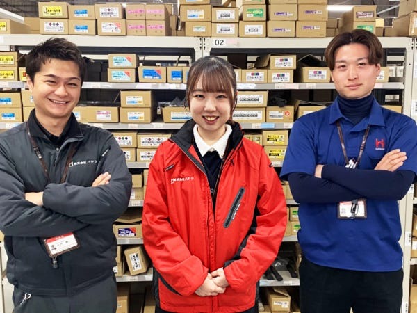 気さくに声をかけてくれる先輩ばかり。イチからお教えするので、未経験でも安心です！
