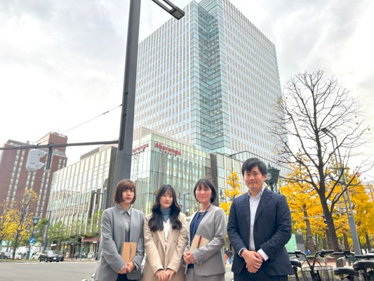 若手社員も活躍中！ボトムアップで新しいことに挑戦する風土を目指しています。