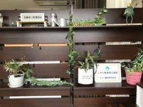 事務所は快適でおしゃれに 気分よく集中できる環境にしています