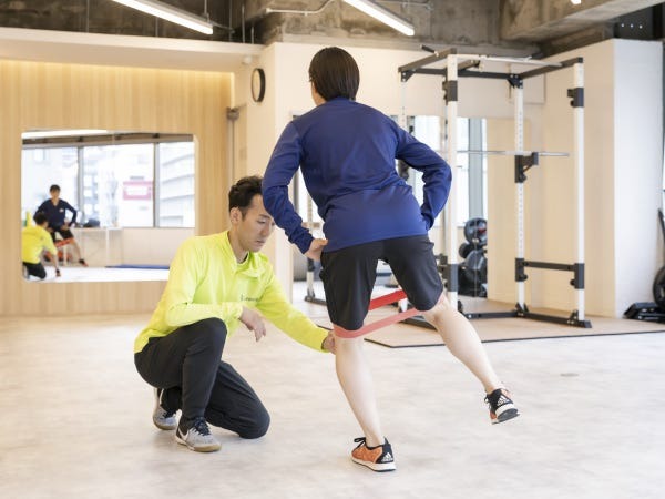 理学療法士による運動指導が主なサービスです。