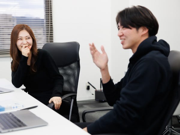 20代がメインの会社で、各々がコミュニケーションを取りながら楽しく業務を行っています★