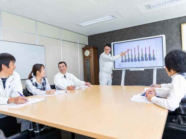 10年で売上4倍＆従業員3倍増！　　　　業績好調の成長企業です。