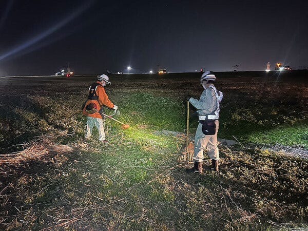 空港草刈り作業スタッフ・空港の草刈り作業スタッフ・夜間（未経験歓迎・普通自動車運転免許）