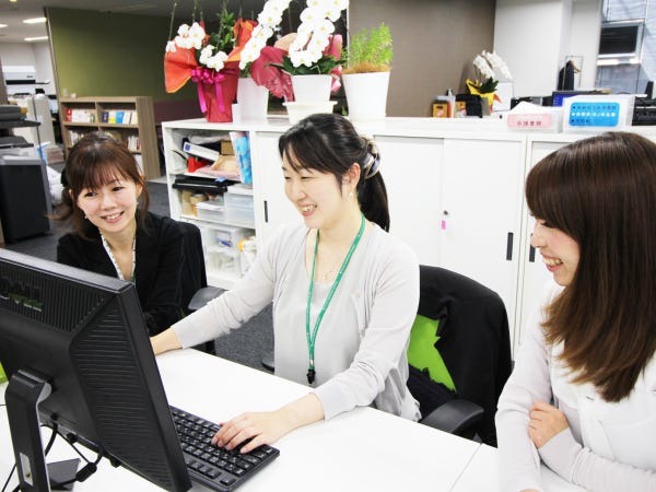 未経験でも先輩スタッフがサポートします！