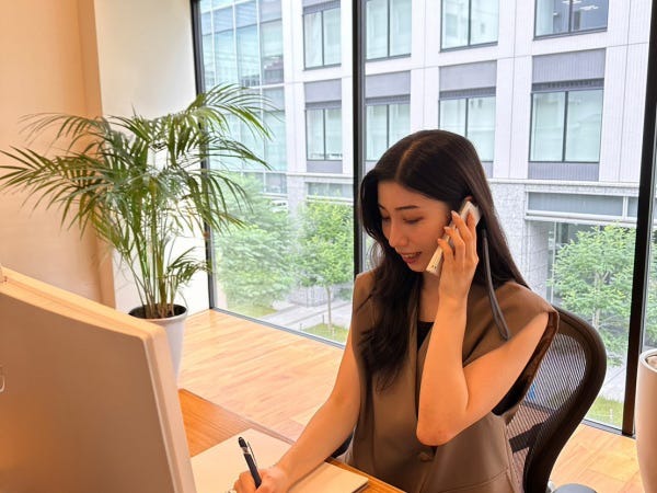 女性社員が8割と働きやすい職場環境です！