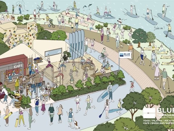 アウトドアのカフェキッチンスタッフ