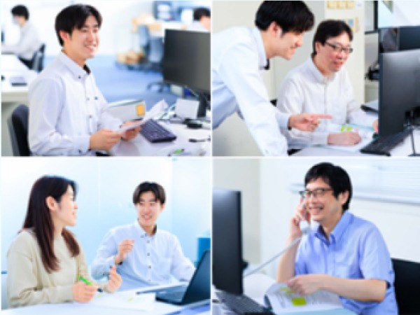 あなたと一緒に働くメンバーです。新しいメンバーが増えることを楽しみにしています！