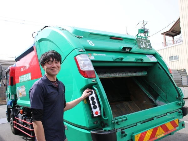 ドライバー・中型ドライバー・伊丹市内の家庭ゴミや事業ゴミの回収