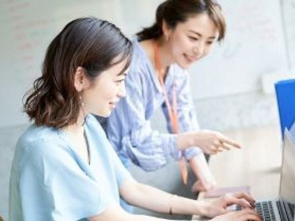 わからないときは管理者や先輩に相談しながら安心してお仕事できます◎
