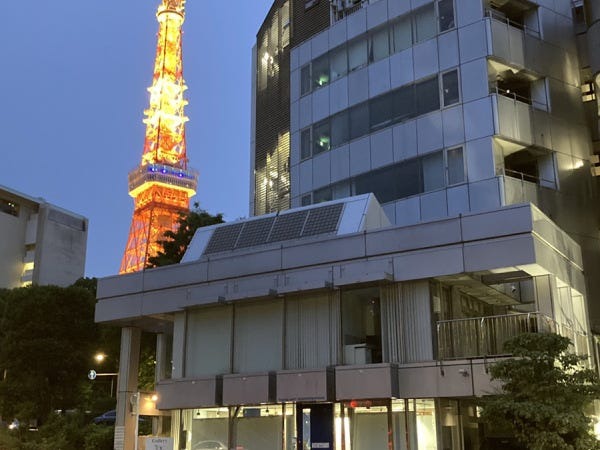 事務所は東京タワーの近くのFLEX芝公園というオフィスビルにあります。