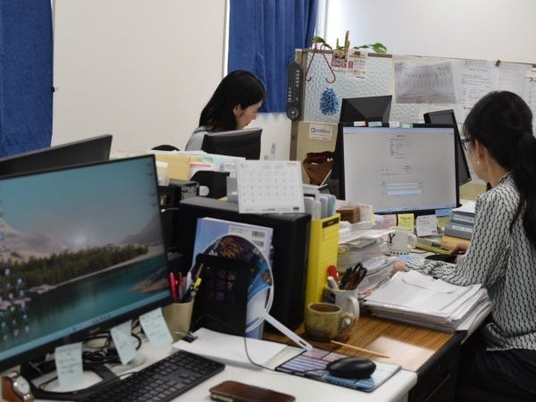少人数組織のため気軽に相談できます！