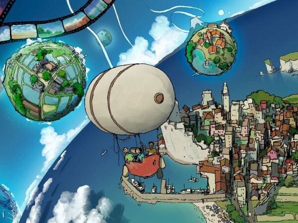 自社をイメージしたコンセプトアートです！HPのTOP画像にもなっています☆