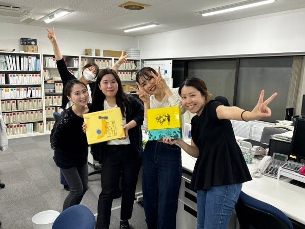 女性中心の環境で和気あいあいとしているため、楽しく働いていただける環境です！