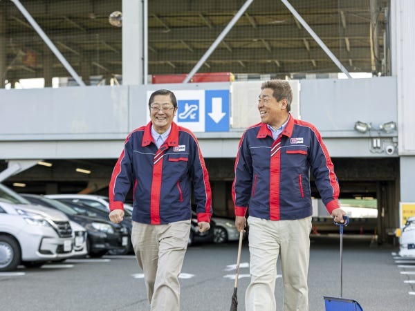 2名1組での行動なので安心！分からないことがあればすぐにフォローします。