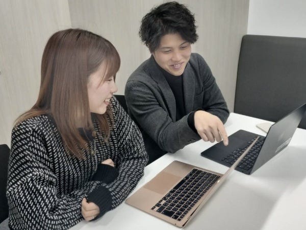 「本気で成長したい！」そんなあなたを、頼りになる先輩社員たちがいつでもサポート！フォローできる風通し抜群の社風です♪