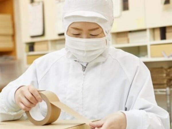 ご注文いただいた商品をお届けするための梱包作業、発送業務です