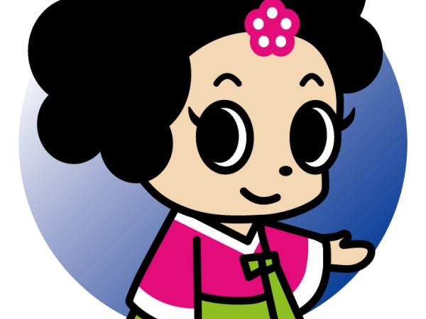 ナリタキャラクター『ナランちゃん』です。