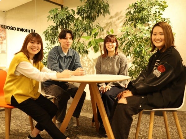 20代～40代が中心で女性7割、男性3割で構成されています