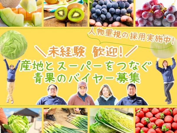 青果の仕入れ＆提案をお任せします！