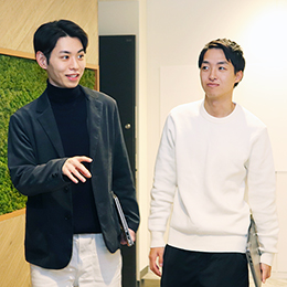 スタッフ同士のつながりが強いのも当社の特長。お互いに楽しみながら切磋琢磨し合える環境です！