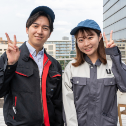 様々な年齢や前職、出身地の社員が活躍しています！