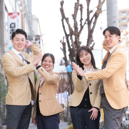 和気あいあいとした温かい雰囲気も当社の魅力。仲間がサポートしますので、ぜひ安心してお越しください！