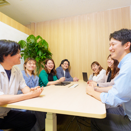 配属に関しては面談を通して決定！”どんなキャリアを描きたいか”をしっかりヒアリングし、サポートします