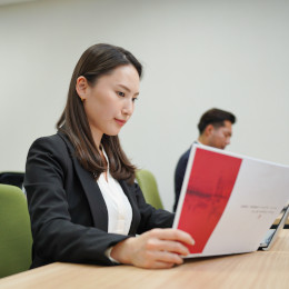 社員間での意見交換が活発なため、前向きに取り組める環境です。