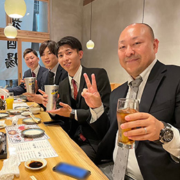 BBQ、お花見、ボーリング大会などイベントが豊富！当社のInstagramに写真を掲載しています。