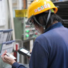 作業開始前の点検やRA（リスクアセスメント）活動など、安全面には特に気を遣っています。