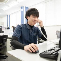 未経験からスタートした先輩社員が多く活躍しています！研修制度が充実していますのでご安心ください◎