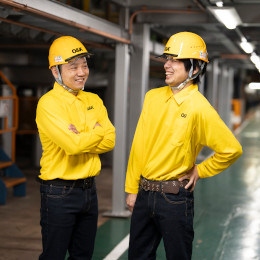 入社後は、安全や技術などについてイチから丁寧に指導します。話しやすい先輩ばかりなのでご安心ください！