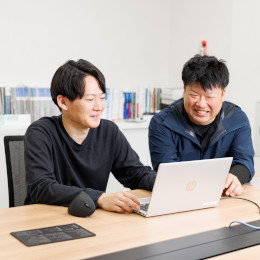 チーム一丸となって業務に励んでいます。