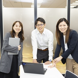 プロジェクトごとに育成体制が整っているため、業界未経験でも安心してスタートできます！