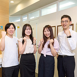 “人の良さ”が魅力！という声が多く聞こえる温かな雰囲気のある職場です！