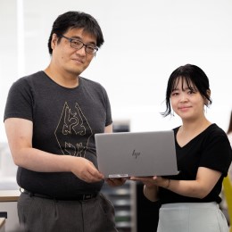 先輩や上司がしっかりサポートするので、失敗を恐れず新しいことにも挑戦できる環境です。