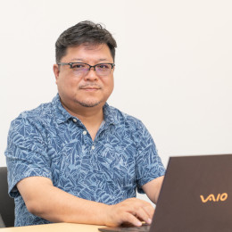 写真は大迫代表。先代とは違うやり方で、さらに会社を成長させていきます！