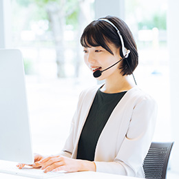 面接は1回。電話・WEB・来社ご希望の方法で行います。ご応募から1週間以内の入社実績もございます。