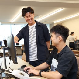 現場はいつもチームで動くからこそ、一体感も大きなやりがいに！