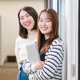 不安なことは、気軽に面接で何でも聞いてください！「こんなこと聞いていいかな」という質問も大歓迎です！