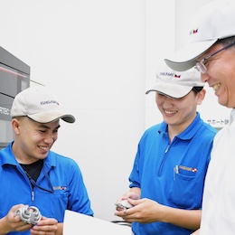 技術営業としてリーダーシップをとり、モノづくりをナビゲートする楽しさを実感できます！