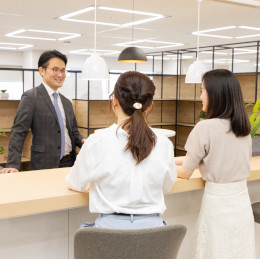 気軽に相談できるトレーナーがついているので、安心してスキルアップできます。