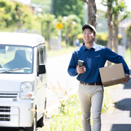 入社後のサポート体制充実。普通自動車免許があれば、未経験の方でも安心して始められます！