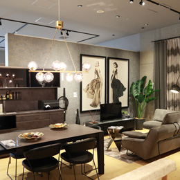 国内外の厳選したインテリアを取り扱う仕事。感性豊かに空間をプロデュースできます。