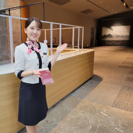 「ユニフォームがかわいい！」とスタッフからも評判。落ち着いた雰囲気の中で働けます。