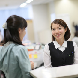 少人数制なので、生徒一人ひとりにじっくり向き合える魅力があります。
