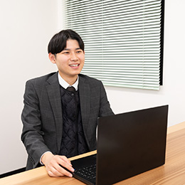 未経験者や社会人経験が浅い方でも早期に慣れていただけるよう、フォロー体制を整えています。